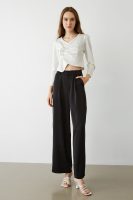 Montserrat Black Wide Leg Pants