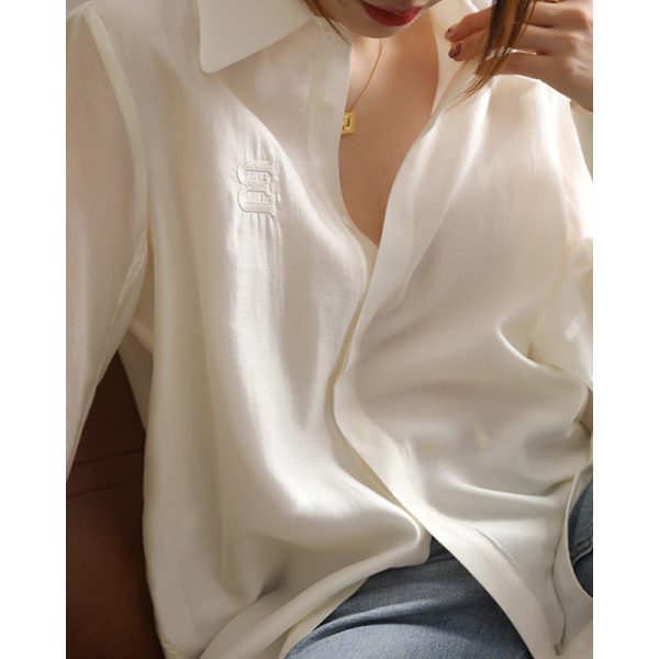 Chiffon Tencel Shirt.