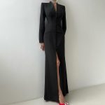 High Waist Button Detail Dress for Women