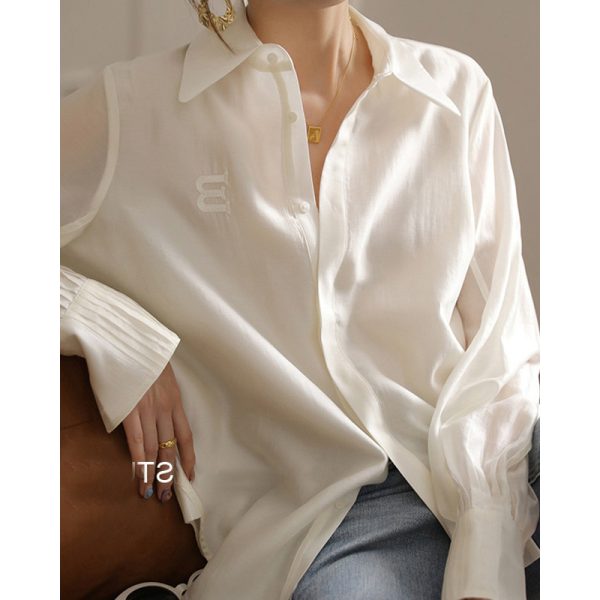 Chiffon Tencel Shirt.