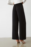 Montserrat Black Wide Leg Pants