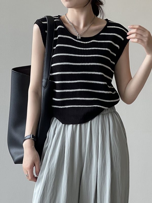 Classic Stripe Sweater Vest