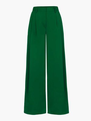 Basic Wide Leg Suit Pants