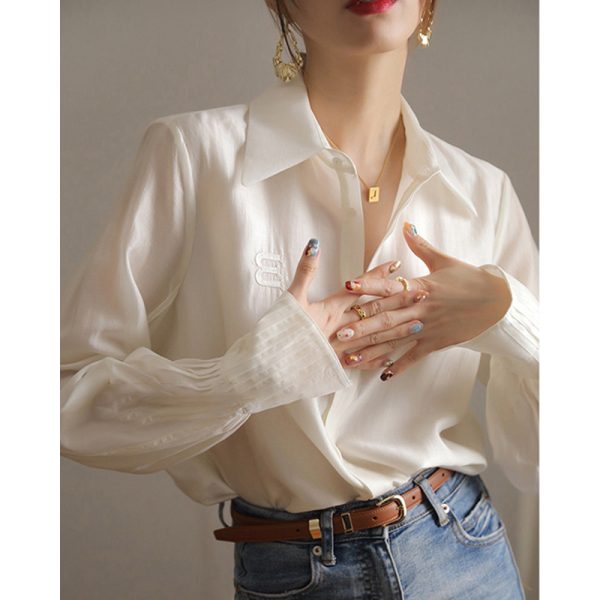 Chiffon Tencel Shirt.