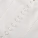 High Waist Button Detail Dress for Women