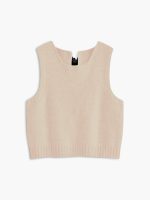 Bow Front Sweater Vest
