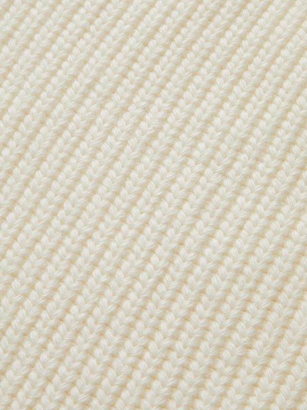 V-Neck Button Wool Blend Cable Knit Cardigan