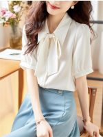 White Streamer Shirt.