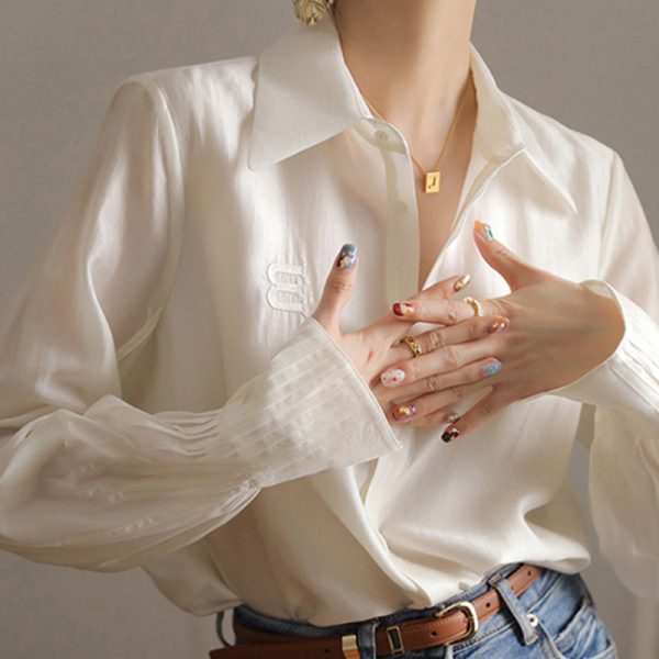 Chiffon Tencel Shirt.